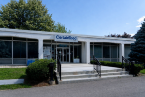CertainTeed roofing manufacturer facility