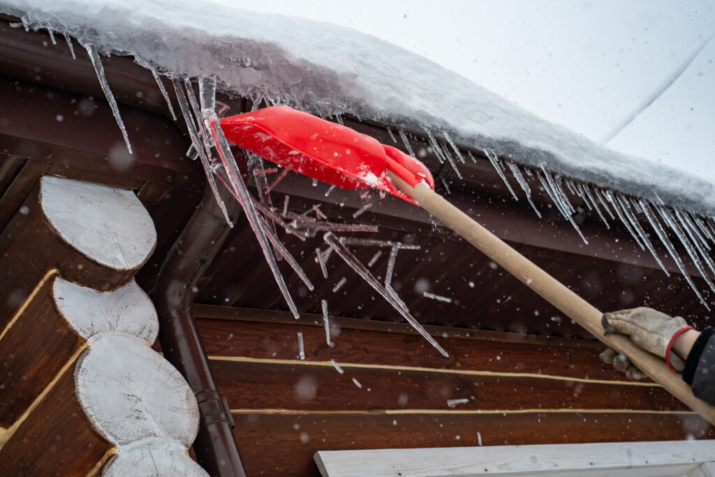 Break Up Ice Dams With a Mallet