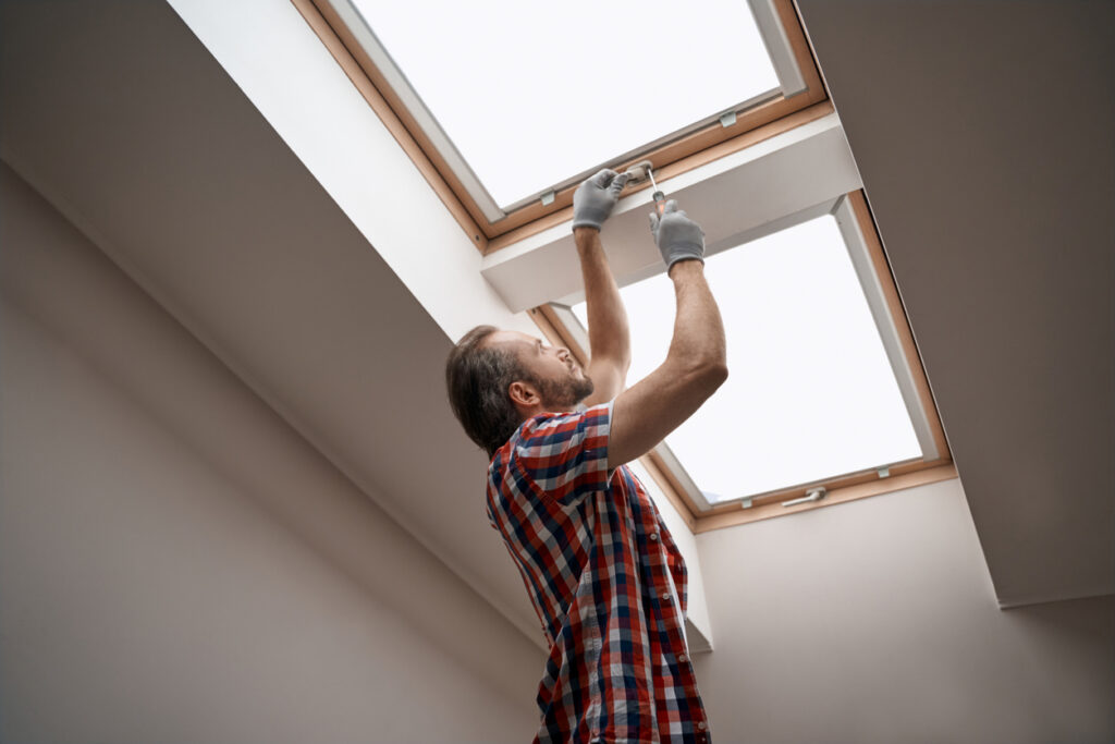 How Do Professionals Handle the Skylight Repairs