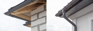 Roof fascia board repairs or replacements